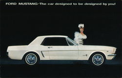 Ford Mustang Postcard