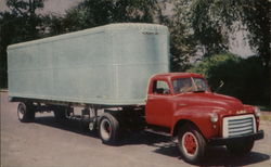 GMC Conventional Tractor, 450 Series Trucks Postcard Postcard Postcard