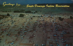 Greetings From Santo Domingo Indian Reservation Postcard