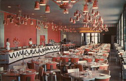 Marine Dining Room, Theatre Buffet, Jones Beach Postcard