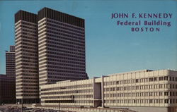 John F. Kennedy Federal Building Boston, MA Postcard Postcard Postcard