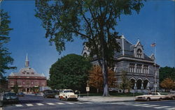 City Hall and Post Office Postcard