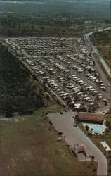 Marco-Naples Hitching Post Travel Trailer Resort Postcard