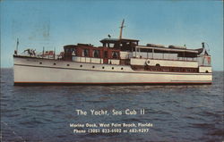 Yacht, Sea Cub II Postcard