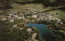 Air View, Notre Dame University Indiana Postcard Postcard Postcard