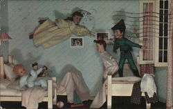 Peter Pan Wax Diorama, Memorytown Postcard