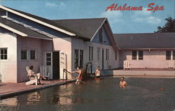 Alabama Spa Postcard