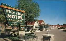 White Village Motel Postcard