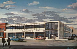 New Home of Merchants Bank Cleveland, TN Postcard Postcard Postcard