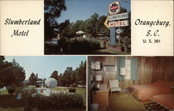 Slumberland Motel Postcard