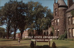 Stout State University Residence Halls Menomonie, WI Postcard Postcard Postcard