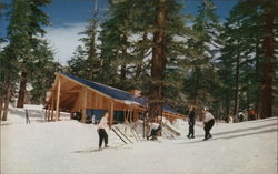 Warming Shack, Heavenly Valley Postcard