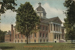 Genesee County Court House Postcard