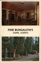 Pine Bungalows Jasper National Park, AB Canada Alberta Postcard Postcard Postcard