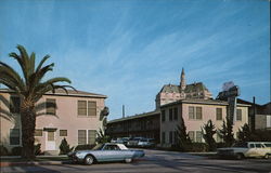 At-Ocean Motel Long Beach, CA Postcard Postcard Postcard
