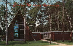 Religious Center of Central Michigan University Mount Pleasant, MI Postcard Postcard Postcard