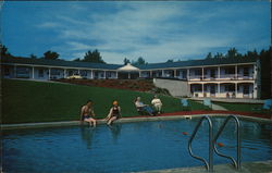 Burkehaven Motel Sunapee, NH Postcard Postcard Postcard