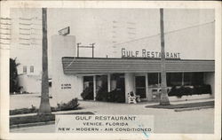 Gulf Restaurant Venice, FL Postcard Postcard Postcard