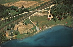 Cobalt Kiwanis Bass Lake Beach Postcard