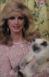 Morgan Fairchild Actresses Postcard Postcard Postcard