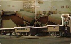 Crest Motel Detroit, MI Postcard Postcard Postcard