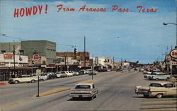 Howdy! Aransas Pass, TX Postcard Postcard Postcard