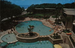 The Broadwater Beach Hotel and Golf Club On The Gulf Biloxi, MS Postcard Postcard Postcard