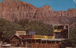 Grandma's Kitchen and Gift Shop Springdale, UT Postcard Postcard Postcard