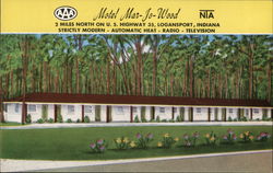 Motel Mar-Jo-Wood Postcard