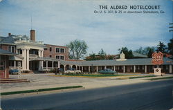 The Aldred Hotelcourt Postcard