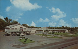 Stone Manor Motel Postcard