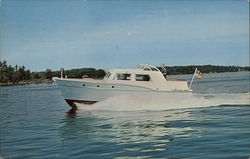 Hutchinson's 30' 4" cruiser Postcard