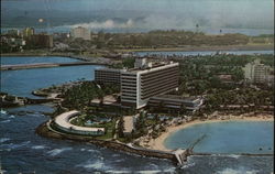 The Caribe Hilton San Juan, Puerto Rico Postcard Postcard Postcard