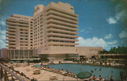 Eden Roc Hotel, Cabana and Yacht Club Miami Beach, FL Postcard Postcard Postcard