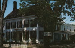 Harriet Beecher Stowe House Brunswick, ME Postcard Postcard Postcard