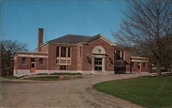 The Quick Building Castine, ME Postcard Postcard Postcard