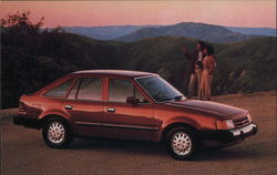 1987 Ford Escort Cars Postcard Postcard Postcard