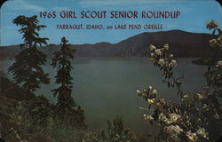 1965 Girl Scout Senior Roundup Athol, ID Postcard Postcard Postcard