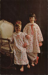 Flannel Pajama and Granny Gown Advertising Postcard Postcard Postcard