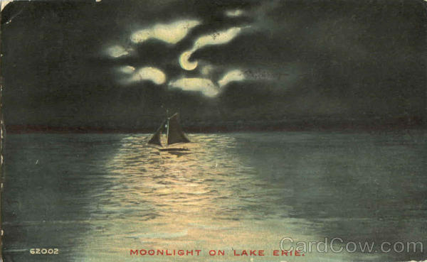 Moonlight On Lake Erie Ohio