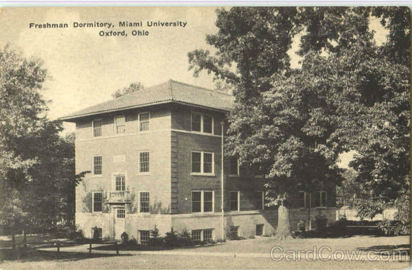 Freshman Dormitory , Miami University Oxford Ohio