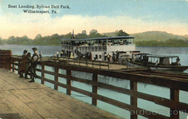 Boat Landing , Sylvan Dell Park Williamsport Pennsylvania