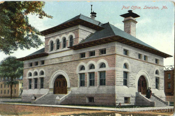 Post Office Lewiston Maine