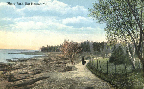 Shore Path Bar Harbor Maine