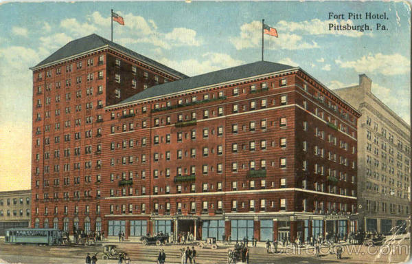 Fort Pitt Hotel Pittsburgh Pennsylvania