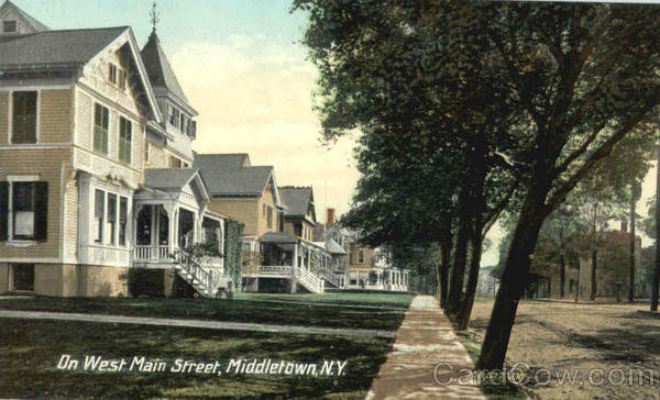 On West Main Street Middletown New York