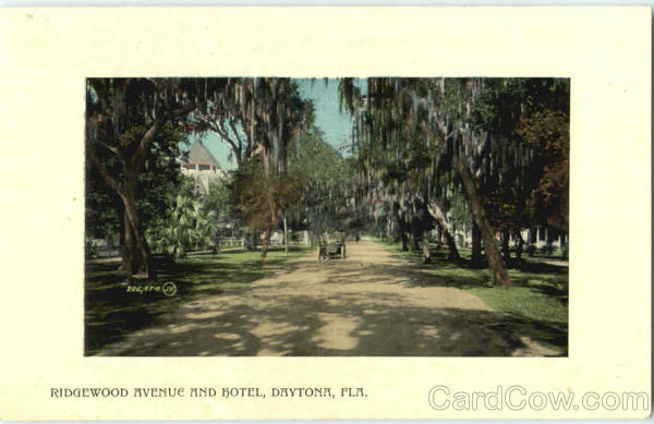 Ridgewood Avenue And Hotel Daytona Beach Florida