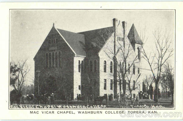 Mac Vicar Chapel, Washburn College Topeka Kansas