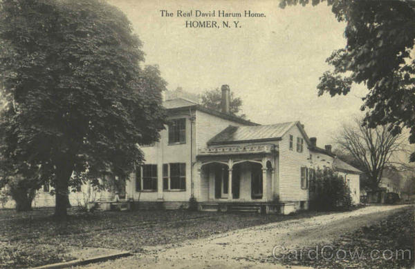 The Real David Harum Home Homer New York