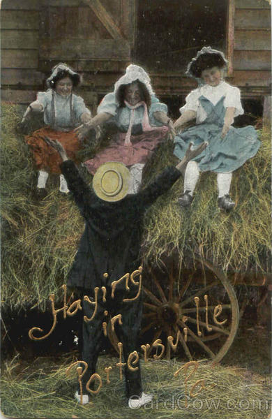 Haying In Portersville Pennsylvania